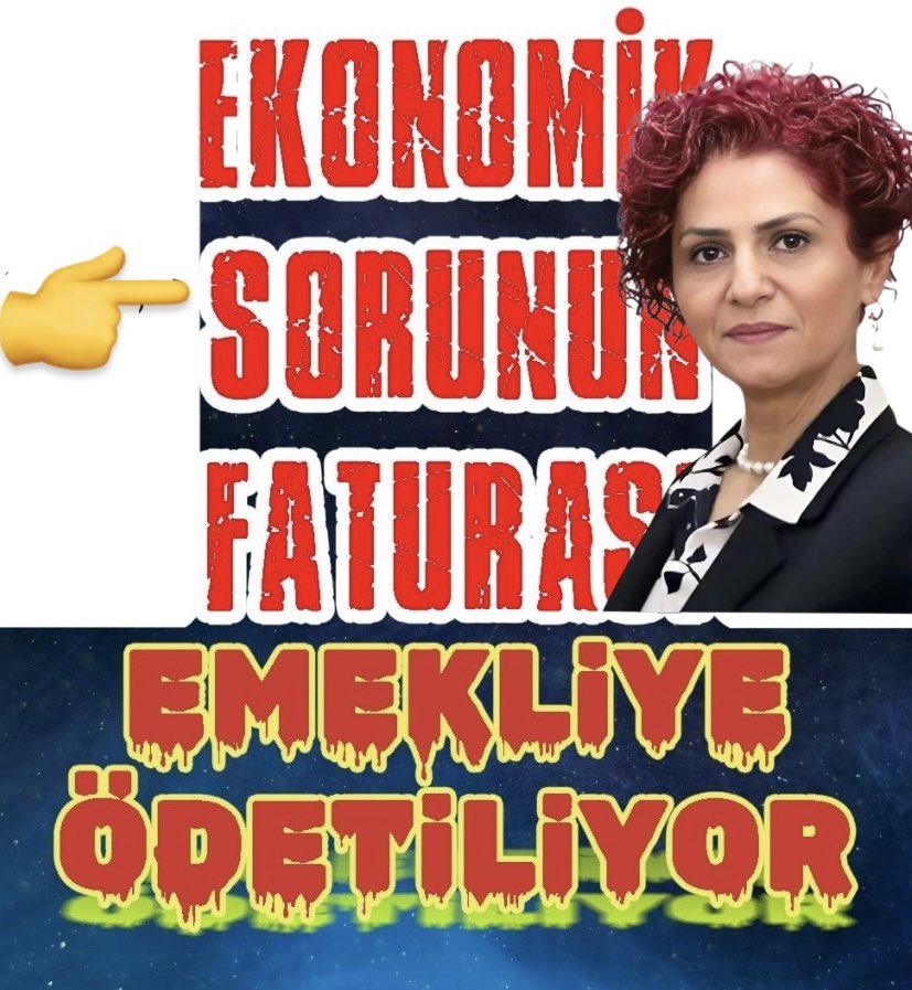 alperozupak's tweet photo. "Ekonomik sorunun faturası emekliye ödetiliyor"

Gönül BORAN ÖZÜPAK
EMED FED GNL BŞK

#TüikEmekliyiHafifeAlma https://t.co/cmecENCwhs