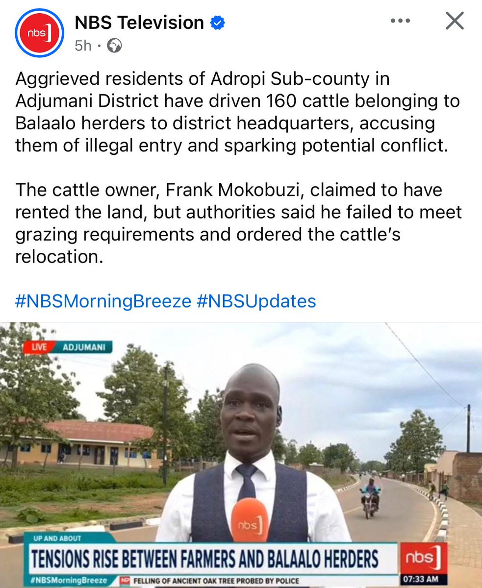 The balalo of ugandan origin should be able to graze anywhere in uganda as long as they rent land and not attempt to buy customary land .That is where the problem is.
Secondly, the grazing must comply with local agricultural needs and  respect of wetlands  by fencing rented land