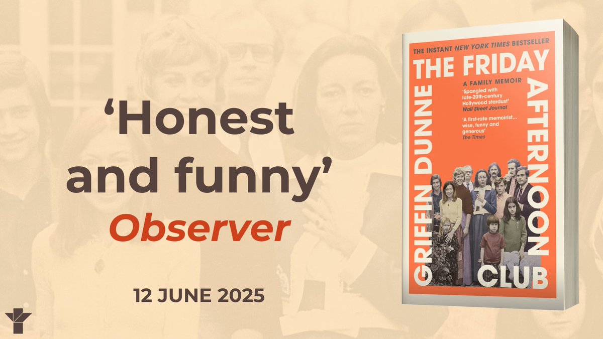 Featuring an unforgettable cast of characters – from his aunt Joan Didion to flatmate and best friend Carrie Fisher – The Friday Afternoon Club is a charming, hilarious and heartfelt Hollywood memoir from a beloved star of the silver screen.

tidd.ly/3EjcDn7