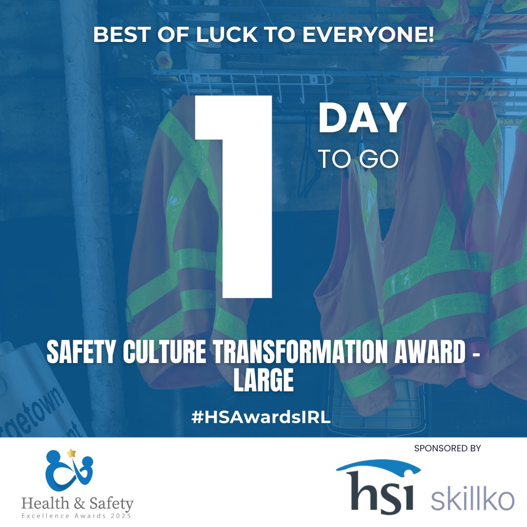The team at <a href="/skillko_com/">Skillko</a> is excited to discover who will take home the coveted awards at The Health &amp; Safety Excellence Awards on April 17, 2025 at Crowne Plaza Hotel, Santry.

From all of us at HSI Skillko, we look forward to celebrating with you! 🎉

#HSAwardsIRL