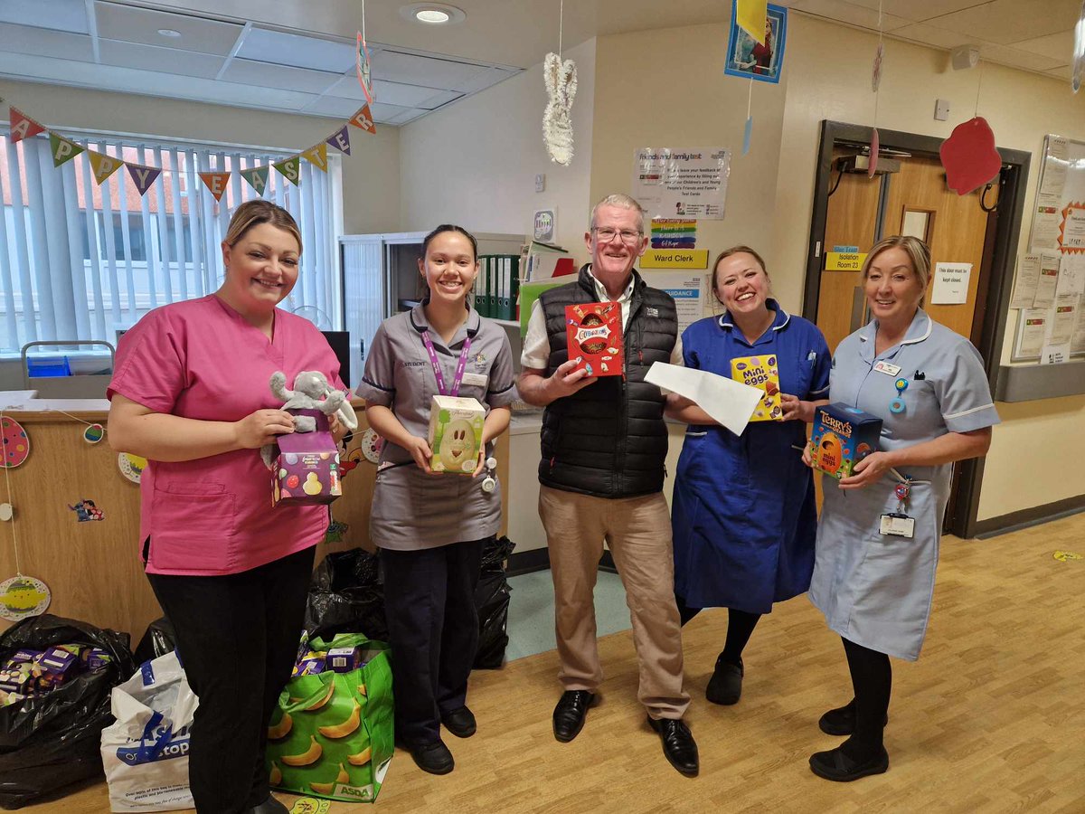 Thanks to the generosity of everyone who contributed to the New Brighton Coastal Community Team Easter Egg Appeal 2025 we had the honour of donating 150 Eggs to Arrowe Park Hospital Childrens Ward today. Thank you one and all, you are so kind ❤️❤️❤️