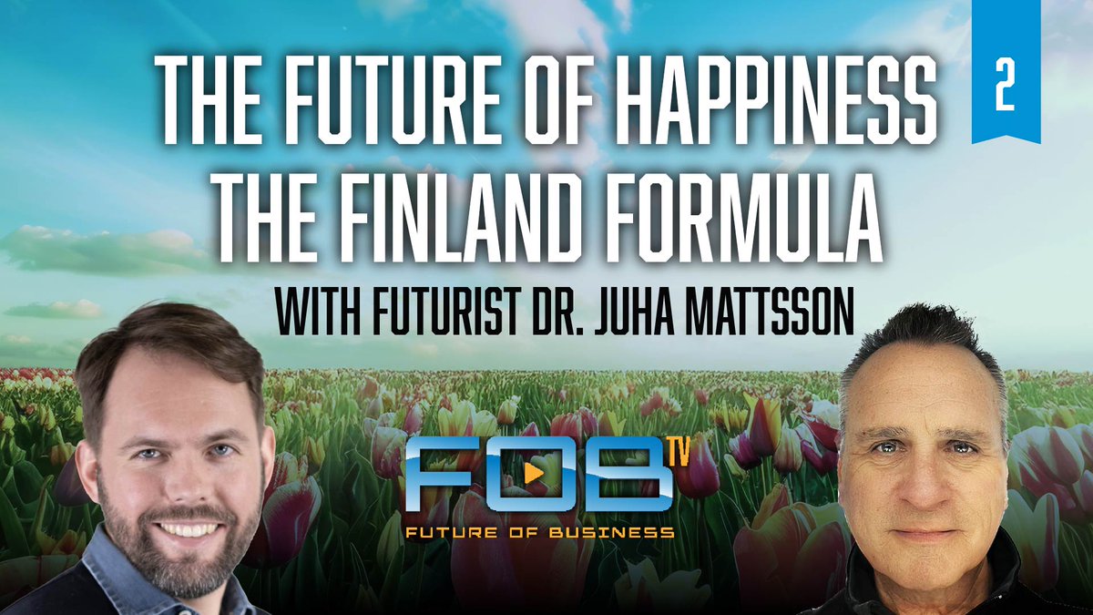 FOBtv (@fobtv_channel) on Twitter photo New episode with expert <a href="/JuhaMattsson/">Dr. Juha Mattsson</a> and <a href="/krbenedict/">Kevin R Benedict</a>! From the magic of saunas to deep trust in institutions, we unpack the formula for well-being and resilience. Watch here: lnkd.in/eAQn9hqZ
#futurist #futurethinking #digitalinnovation #futureofbusiness #tcs New episode with expert <a href="/JuhaMattsson/">Dr. Juha Mattsson</a> and <a href="/krbenedict/">Kevin R Benedict</a>! From the magic of saunas to deep trust in institutions, we unpack the formula for well-being and resilience. Watch here: lnkd.in/eAQn9hqZ
#futurist #futurethinking #digitalinnovation #futureofbusiness #tcs