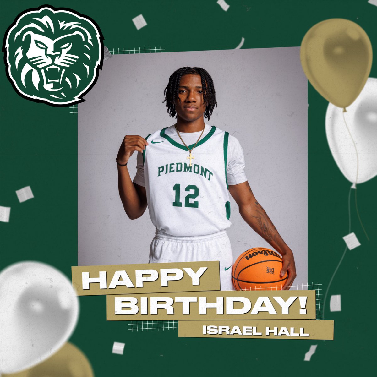🎉Join us today as we celebrate sophomore Israel Hall for his birthday!🎉 #together