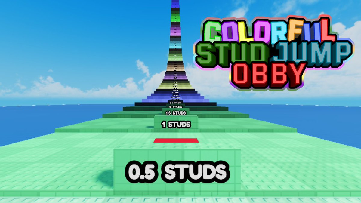 DevXsp's tweet image. I'm launching my second game, Play it, need visits please:((, I want opinion, suggestions, because I'm a recently new developer and I want to learn, thanks. ❤
Game name: Colorful Stud Jump Obby.
- btw its a very common obby 

roblox.com/es/games/10730…

#Roblox #RobloxDev #ROBLOX