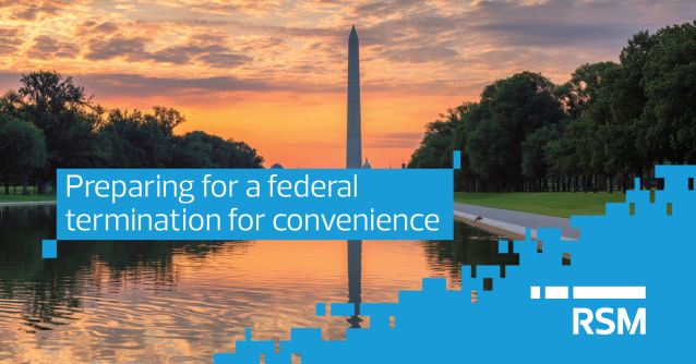 WI_CPA's tweet photo. We’re in a time of disruption and uncertainty in government contracts and grants. Contractors need to know their rights and how to prepare for a federal termination for convenience. Learn more. https://t.co/sVQyo90IEx https://t.co/Cz9Tcg7oUs