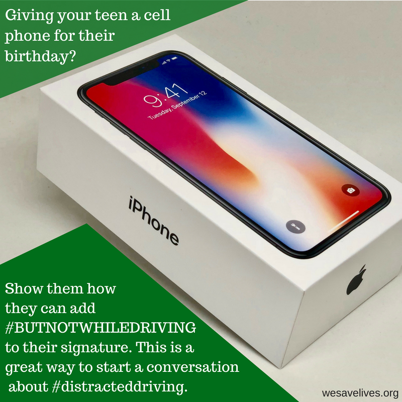 wesavelivesorg's tweet photo. #StopDistractedDriving Help make distracted driving socially unacceptable. Add #BUTNOTWHILEDRIVING to your mobile device signature. Let everyone know you do not text and drive. https://t.co/6cOfffJkF2

#wesavelives #teendrivers #parenting #DriveSafe 

Because we care . . . https://t.co/JsvLqzC74x