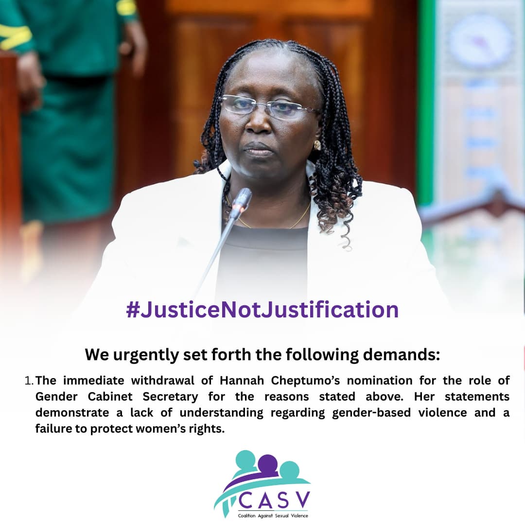 Adsock_Kenya's tweet photo. @CoalitionAgSV @WanguKanjaF @CREAWKenya @KELINKenya @IMLU_org @FloneInitiative @oxfaminKE @utu_wetu Leadership must prioritize survivors, uphold justice, and actively work towards gender equality. Women's lives are not up for debate. We demand leadership that protects, not excuses.
#JusticeNotJustification https://t.co/azcYIsBV9f