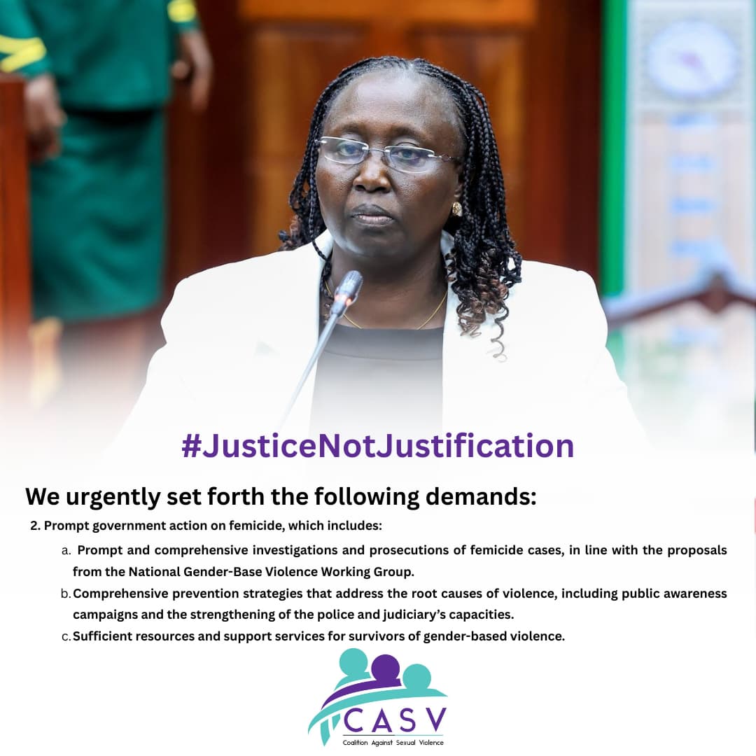 Adsock_Kenya's tweet photo. @CoalitionAgSV @WanguKanjaF @CREAWKenya @KELINKenya @IMLU_org @FloneInitiative @oxfaminKE @utu_wetu Leadership must prioritize survivors, uphold justice, and actively work towards gender equality. Women's lives are not up for debate. We demand leadership that protects, not excuses.
#JusticeNotJustification https://t.co/azcYIsBV9f