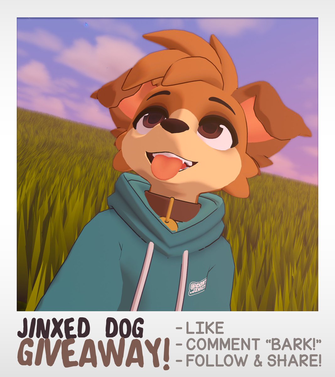 RAFFLE TIME! 🎉
--------------------  

To celebrate my latest avatar base's release I will be giving away a free license key! :D  
To enter! 
❤️ Like this post! 
💬 Comment "BARK!" 
🔁 Follow me and share the post!

Winner will be randomly selected and contacted in 48hrs :D