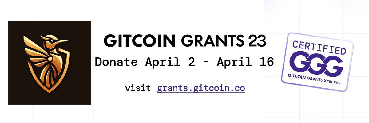 Today is the final day of the gitcoin grant round GG23.
It's your chance to make a lasting impact for secure, trustless internet access.
explorer.gitcoin.co/#/round/42161/…