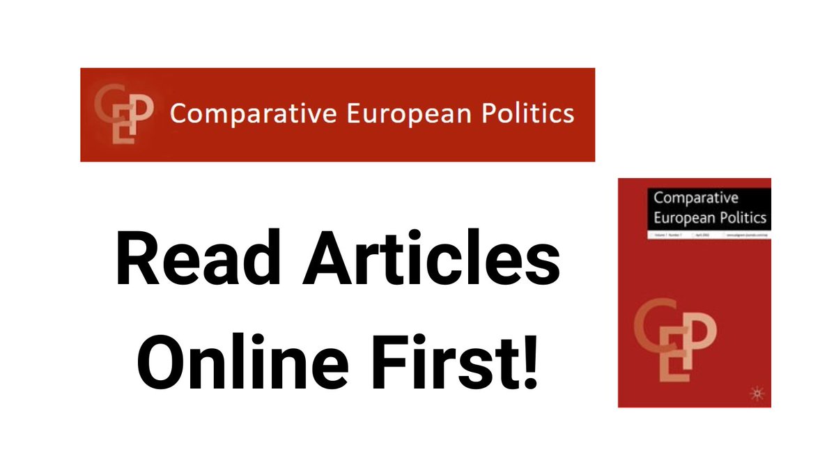 Comparative European Politics tweet media