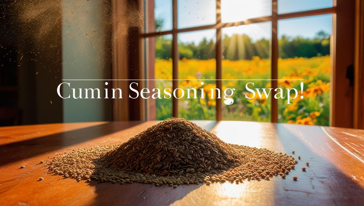 HealthParadox1's tweet photo. Seasoning Swap Tip 
Swap salt for cumin! I used it on my roasted veggies for a warm, earthy flavor before my evening walk. It’s a healthier choice. What’s your seasoning swap tip for better meals? Share your trick below! https://t.co/J2pucQhrG4