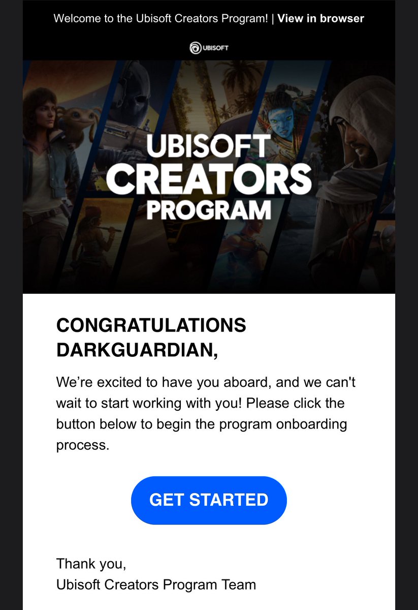 DarkGuardian🏳️🌈 (@darkguardlan) on Twitter photo Holy macaroni—I was NOT expecting this! 😱
I’m officially part of the Ubisoft Creators Program! Massive thank you to <a href="/Ubisoft_UK/">Ubisoft UK</a> for this incredible opportunity. To my NightVVatch community, this is our new frontier—let’s go and create something epic together! 🌙🚀 Holy macaroni—I was NOT expecting this! 😱
I’m officially part of the Ubisoft Creators Program! Massive thank you to <a href="/Ubisoft_UK/">Ubisoft UK</a> for this incredible opportunity. To my NightVVatch community, this is our new frontier—let’s go and create something epic together! 🌙🚀