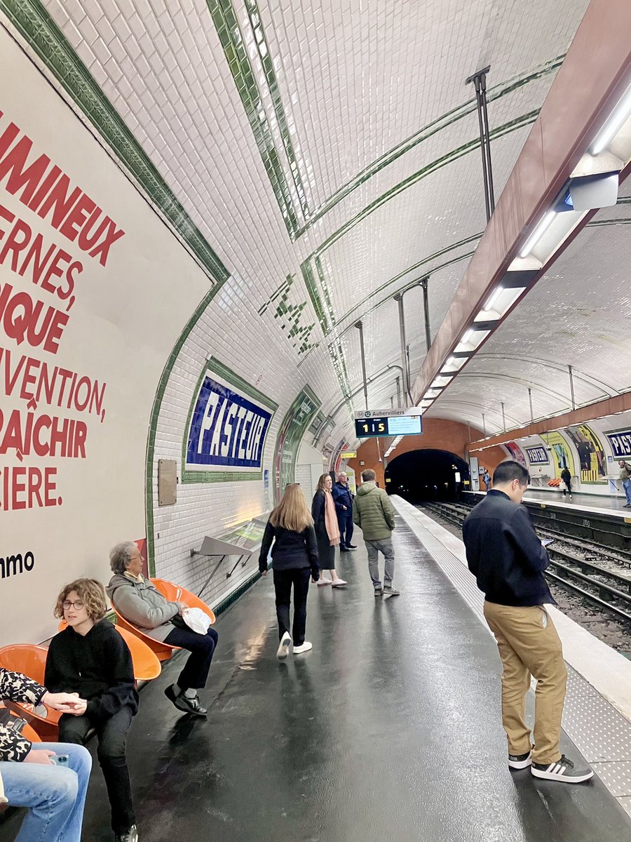 For car users to switch to Public Transit it must be:
Connected
Frequent
Fast
Affordable
and SAFE.
Safety is real &amp; perceived. Both important.
Even old Paris station has the elements:
Clean floors &amp; walls
High level of light
No graffiti, yes benches, yes clear signs
Doable! Fast!