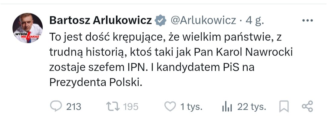 Tomasz Duklanowski (@tduklanowski) on Twitter photo Krępujace to może być to, panie <a href="/Arlukowicz/">Bartosz Arlukowicz</a>, że Pana ojciec był w PRL naczelnikiem Miasta i Gminy Darłowo, członkiem PZPR i funkcjonariuszem ORMO. Krępujace to może być to, panie <a href="/Arlukowicz/">Bartosz Arlukowicz</a>, że Pana ojciec był w PRL naczelnikiem Miasta i Gminy Darłowo, członkiem PZPR i funkcjonariuszem ORMO.