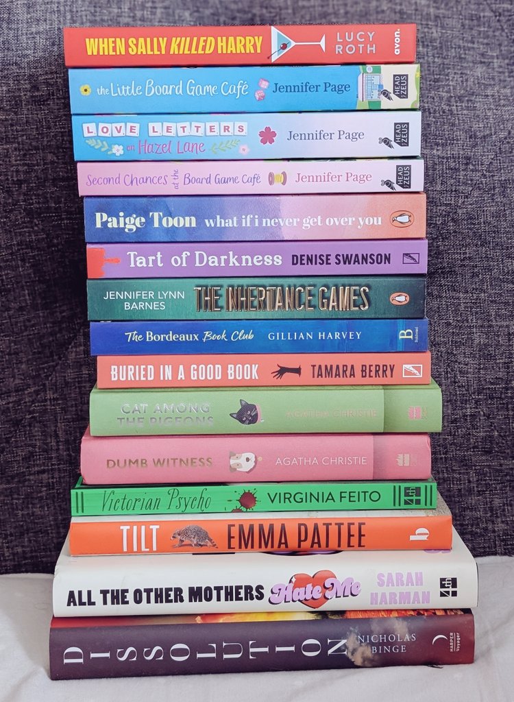 Books By Your Bedside (@byyourbedside) on Twitter photo Oops...bought a few books 😊
<a href="/emmalincolnblog/">Emma Pattee</a> <a href="/BingeWriting/">Nicholas Binge - find me elsewhere, I'm not here</a> <a href="/LucyENichol/">Lucy Nichol / Lucy Roth</a> <a href="/GillPlusFive/">Gillian Harvey</a> <a href="/PaigeToonAuthor/">Paige Toon</a> <a href="/jenpagewrites/">Jennifer Page 🎲TheLittleBoardGameCafe</a> <a href="/DeniseSwansonAu/">Denise Swanson</a> <a href="/jenlynnbarnes/">Jennifer Lynn Barnes</a>
<a href="/4thEstateBooks/">4th Estate Books</a> <a href="/BoroughPress/">The Borough Press</a> <a href="/HarperVoyagerUK/">HarperVoyagerUK</a> <a href="/AvonBooksUK/">Avon Books UK</a>
<a href="/BoldwoodBooks/">Boldwood Books</a> <a href="/PenguinUKBooks/">Penguin Books UK</a> <a href="/AriaFiction/">Aria Fiction</a> <a href="/PPPress/">Poisoned Pen Press</a> Oops...bought a few books 😊
<a href="/emmalincolnblog/">Emma Pattee</a> <a href="/BingeWriting/">Nicholas Binge - find me elsewhere, I'm not here</a> <a href="/LucyENichol/">Lucy Nichol / Lucy Roth</a> <a href="/GillPlusFive/">Gillian Harvey</a> <a href="/PaigeToonAuthor/">Paige Toon</a> <a href="/jenpagewrites/">Jennifer Page 🎲TheLittleBoardGameCafe</a> <a href="/DeniseSwansonAu/">Denise Swanson</a> <a href="/jenlynnbarnes/">Jennifer Lynn Barnes</a>
<a href="/4thEstateBooks/">4th Estate Books</a> <a href="/BoroughPress/">The Borough Press</a> <a href="/HarperVoyagerUK/">HarperVoyagerUK</a> <a href="/AvonBooksUK/">Avon Books UK</a>
<a href="/BoldwoodBooks/">Boldwood Books</a> <a href="/PenguinUKBooks/">Penguin Books UK</a> <a href="/AriaFiction/">Aria Fiction</a> <a href="/PPPress/">Poisoned Pen Press</a>