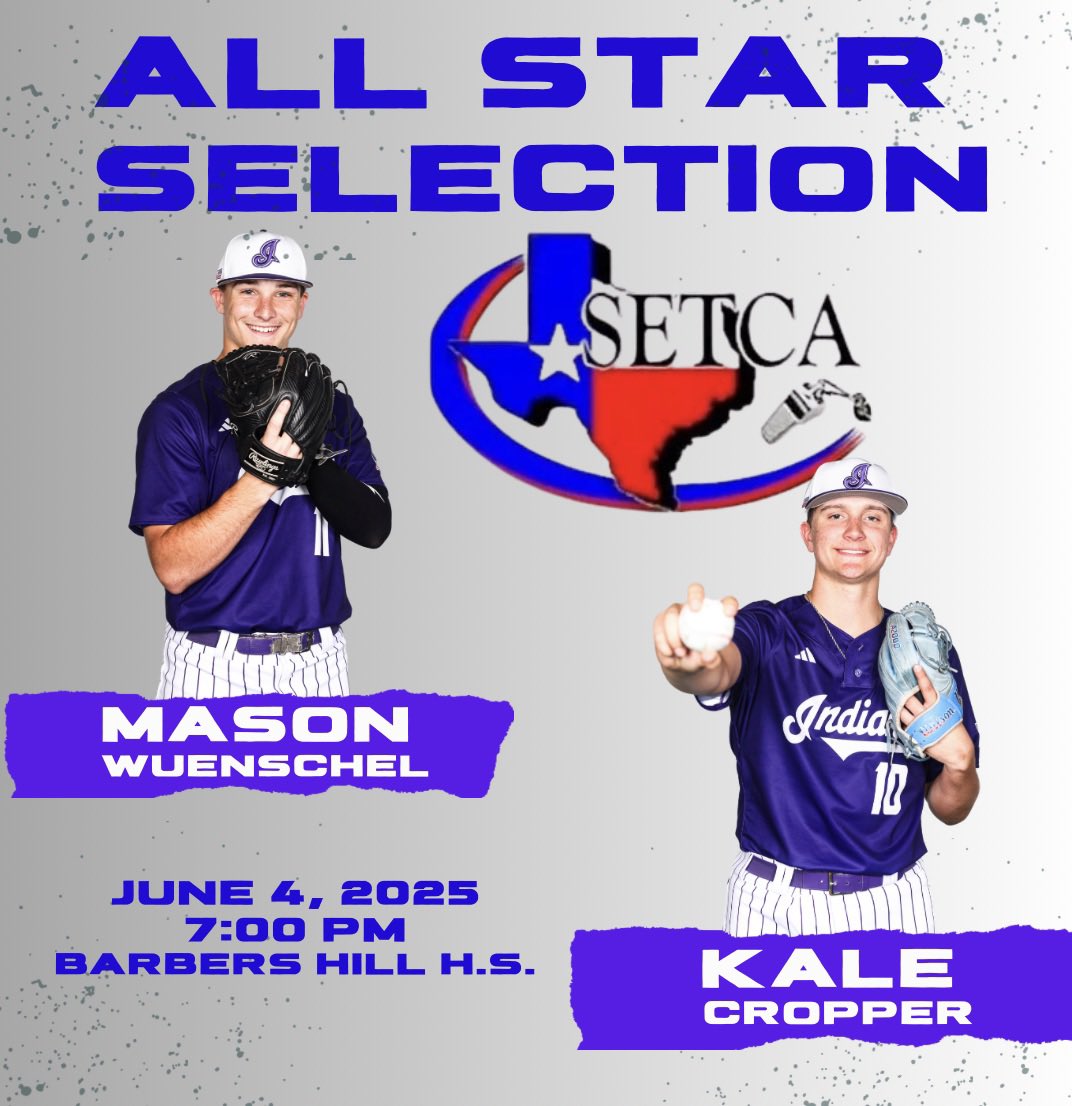 Congratulations to <a href="/mwuenschel9/">wuensch</a> and <a href="/cropper_kale16/">Kale Cropper</a> for being selected to play in the SETCA Senior All Star Game!