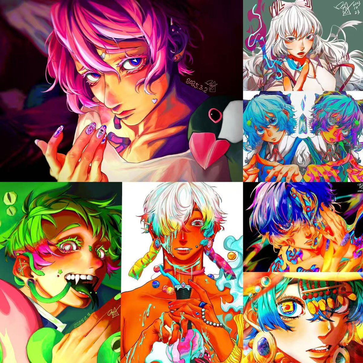 HYLuo8's tweet photo. @ZeitaaArt Hello, I'm AKIKUWA909. I'm passionate about highly saturated colors and visually striking compositions. I specialize in creating illustrations, comics, and character designs, with a particular fascination for intricate details. Below are some of my works. https://t.co/6G3W3JhLiR