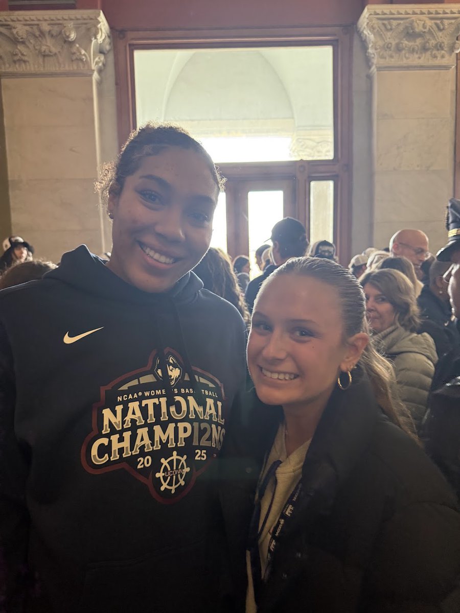 So much fun to celebrate UConn Women's Basketball Championship #12 with my superfan.