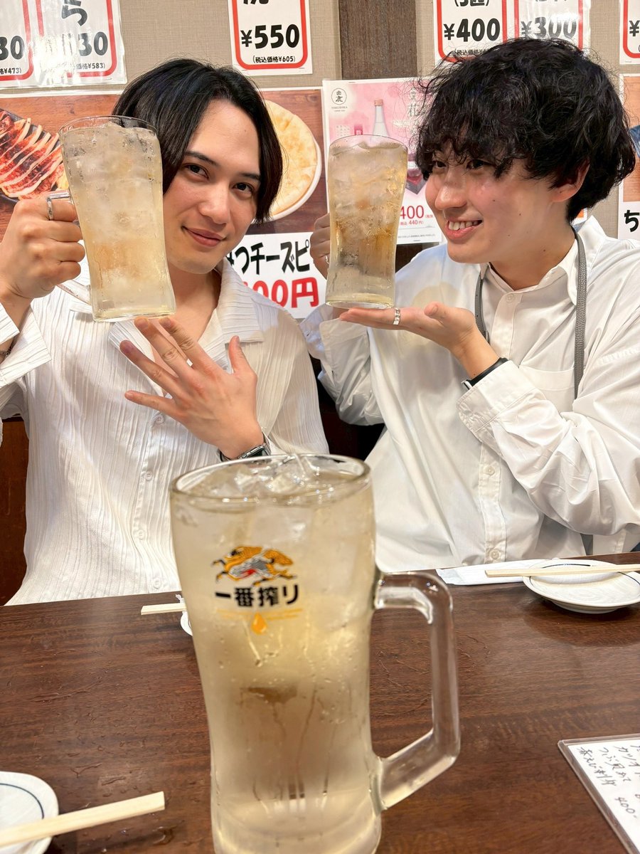 ラジオ収録後のご飯会がいつも楽しい🔥