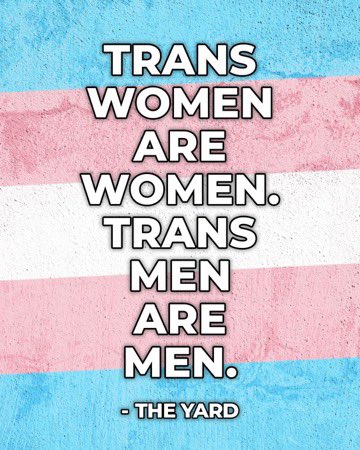 Our statements regarding today’s Supreme Court ruling is quite a simple one, because while legal interpretations may be debated, one truth remains: Trans women are women, trans men are men. 🏳️‍⚧️