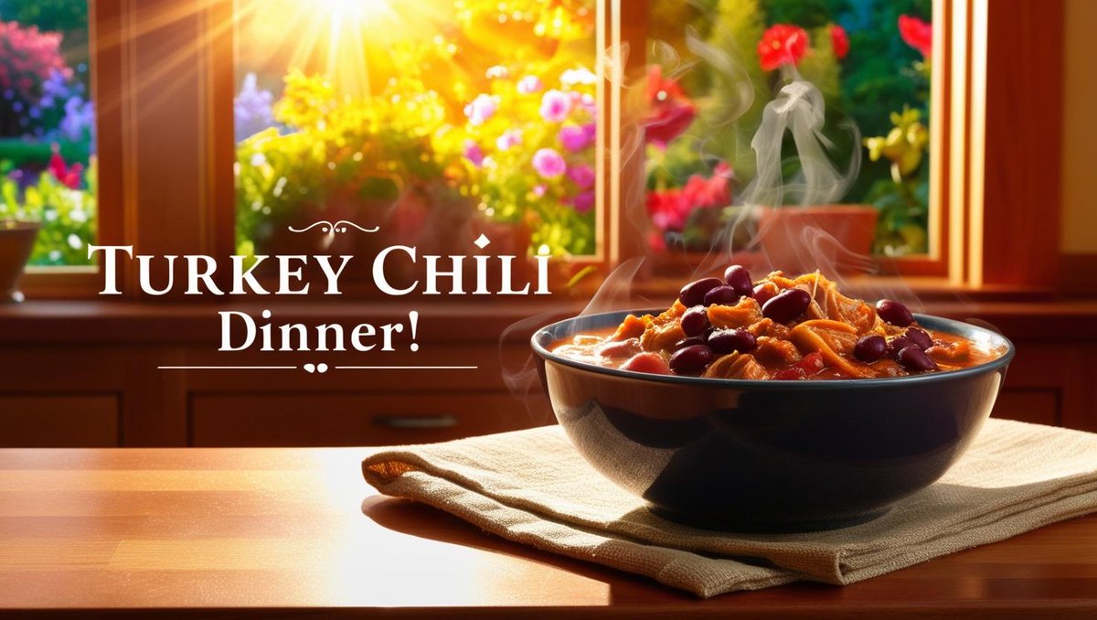 HealthParadox1's tweet photo. Hearty Midweek Dinner Idea
End Wednesday with a hearty dinner—turkey chili with beans! I simmered it for a comforting meal after a stroll. What’s your hearty midweek dinner idea to recharge? Share your dish below! https://t.co/TfJ4NHLaju