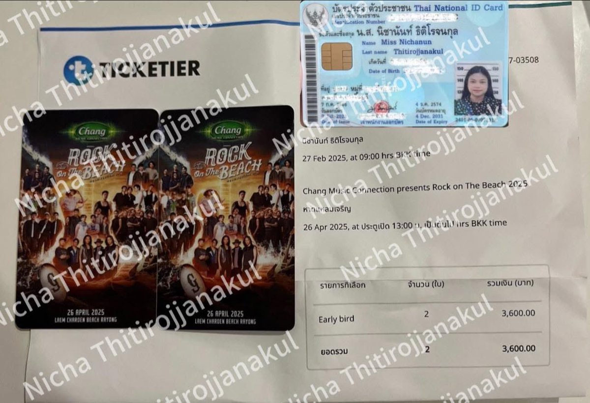 Aon_CSR's tweet photo. ❗️ปล่อยบัตรค่ะ ❗️เพื่อนไม่ไป 2 ใบ ใบละ 1,500฿ รับ 2 ใบ ลดเพิ่มให้ค่ะ ไม่มิจจี้แน่นอน 🥹
นัดรับ ปราจีนบุรี ฉะเชิงเทรา ปิ่นเกล้า หรือส่งให้ฟรีค่ะ !!
ระยอง นัดรับหน้างานได้ค่ะ !!!

#RockOnTheBeach2025 https://t.co/bmWkRwtci8
