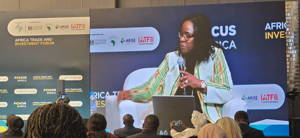 Focus Africa trade and investment forum by #Afreximbank examines channels to accelerate African renaissance and sustainable development.   #Agenda2063 #SDGs  <a href="/kantchari/">Safiatou D. Traore</a>