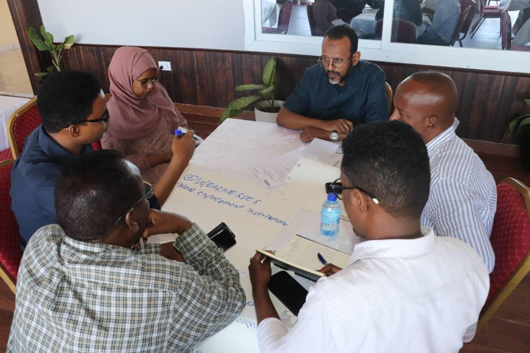 Day two of <a href="/MzalendoWatch/">Mzalendo</a> led session focused on enhancing capacity of Somali CSOs to interact &amp; engage with Parliament proceedings, procedures and related documents. This shall enable them to identify &amp; advocate for transparent &amp; accountable system centered on public interests.