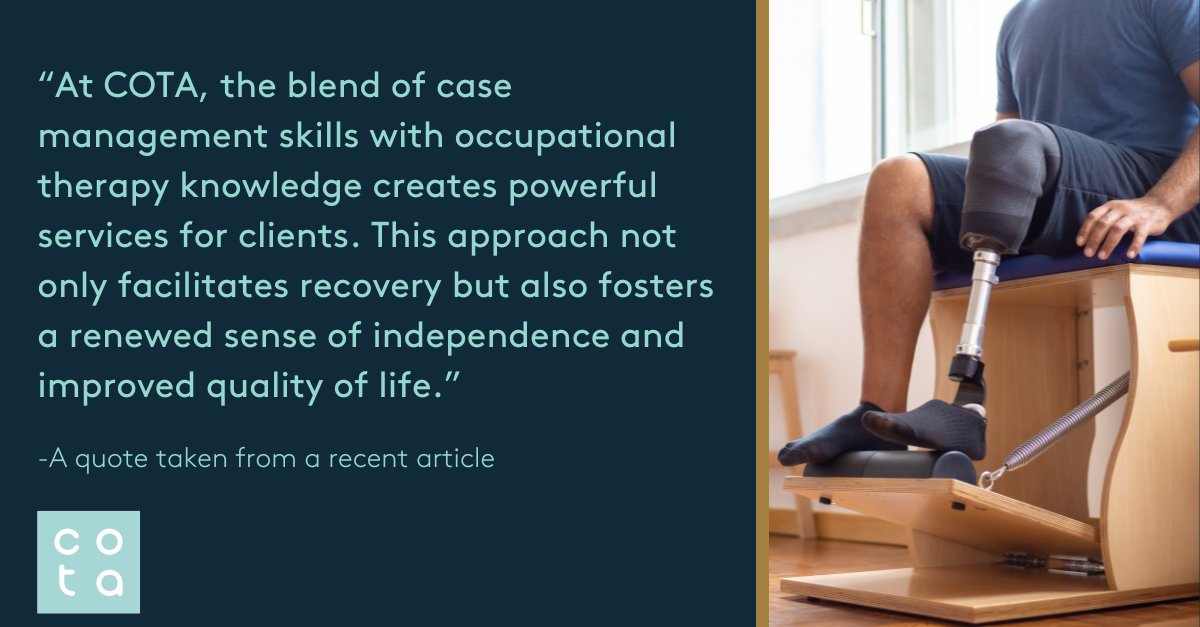 What is the role of #OccupationalTherapy in #Rehabilitation and #CaseManagement? From #ImmediateNeedsAssessments to therapeutic interventions, our latest article explores how a collaborative OT approach enhances outcomes and supports recovery: bit.ly/3Aj75XS