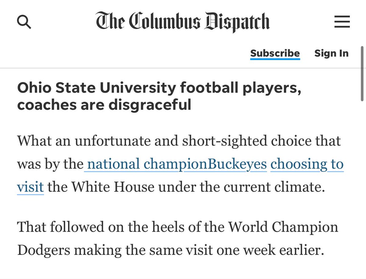 An embarrassment to the city, the university, and the country. Abolish the Columbus dispatch