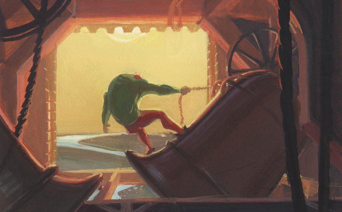 DisneyReact's tweet photo. 🎨 Desarrollo visual de 'El jorobado de Notre Dame' (1996) realizado por el director de arte de la película David Goetz https://t.co/vhVk3I0Uix