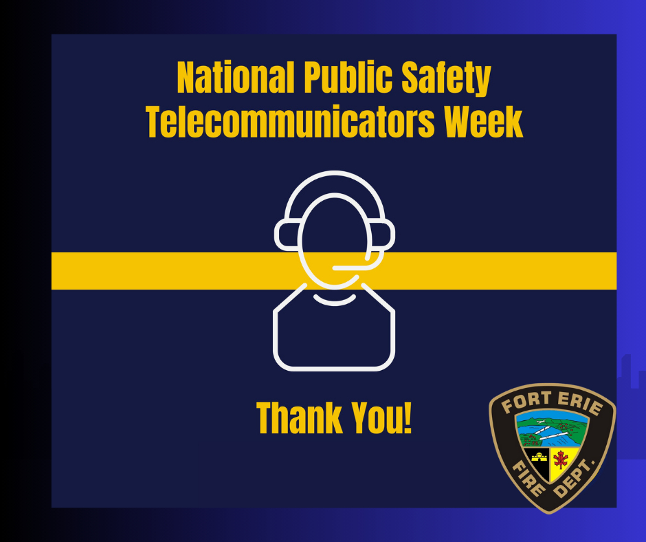 Thank you to the Fire Comms Team in Tillsonburg for providing professional dispatch to our 911 calls

This week recognizes the vital role they play in keeping communities safe.