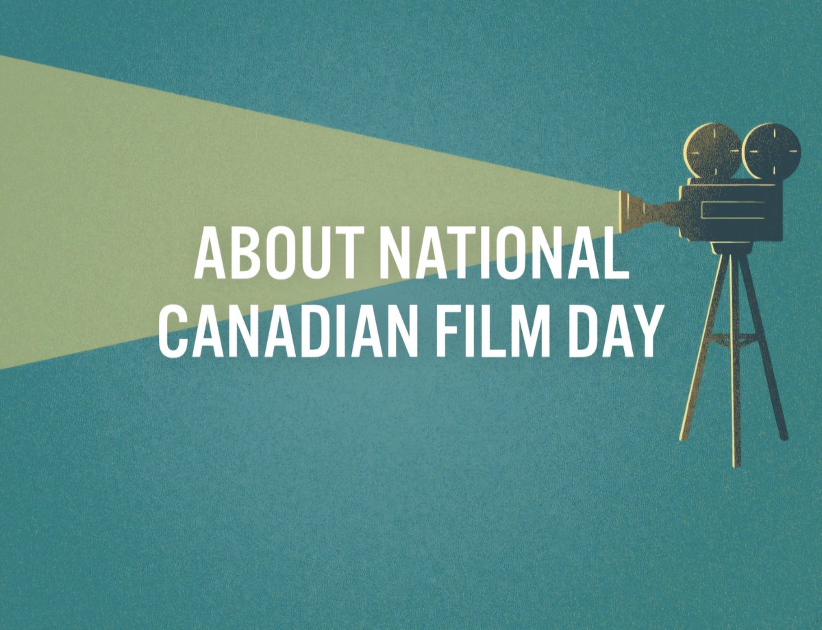 Share our love of film! Wishing you a Happy National Canadian Film Day .... many events listed across the country!