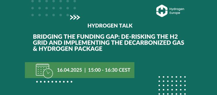 H2Europe's tweet image. 📢Just started: #H2Talk on de-risking the #H2grid &amp;amp; implementing the Decarbonised Gas &amp;amp; #H2Package

🪙Speakers will explore how to mobilise financial instruments necessary to #finance hydrogen #infrastructure

#HydrogenNow!
