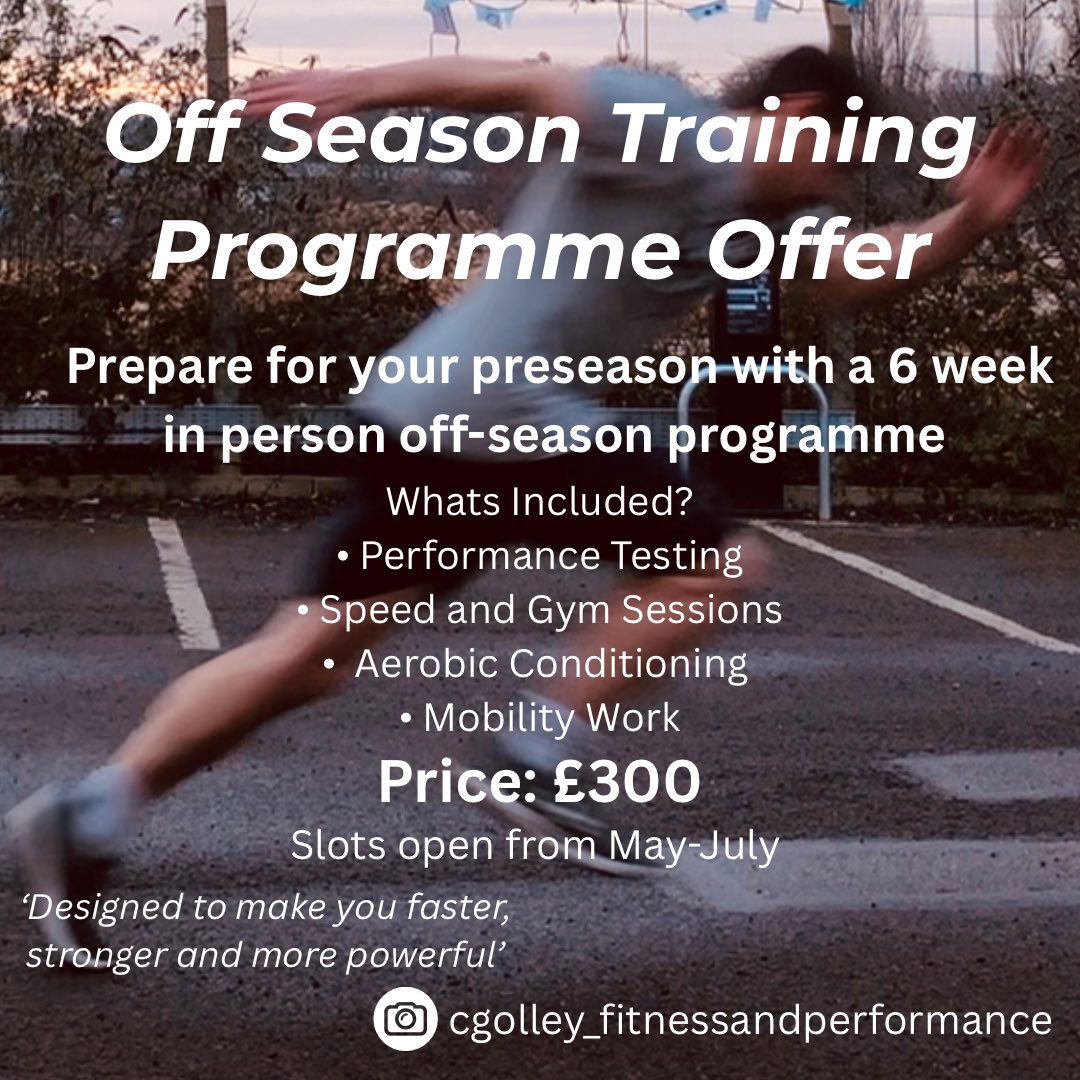 Open to all team sports athletes in Hull and the East Riding area. Online options for those who live further away are also available. DM for details. Retweets much appreciated🙏🏻