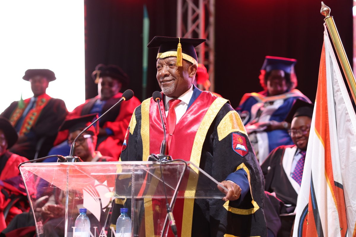 Indeed, now that you have been empowered through the attainment of your academic qualifications, use your knowledge, skills and critical thinking abilities to navigate towards new horizons and open up new pathways, so you can leave new trails as innovators and harbingers of