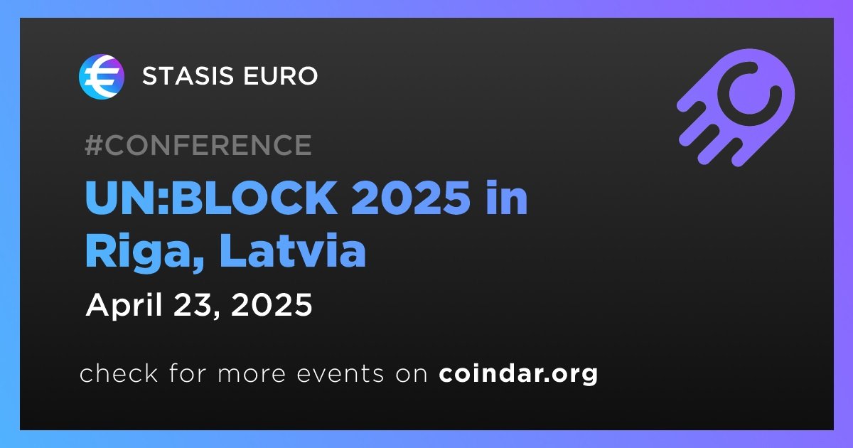 Coindar (@coindar_) on Twitter photo <a href="/stasisnet/">STASIS/EURS</a> <a href="/unblockeu/">UN:BLOCK</a> <a href="/gregoryklumov/">Greg Klumov</a> 🗓️ EURS event has been added to Coindar:
coindar.org/en/event/stasi…
✅ Vote for an event to bring it to the top!
🗞️ Check out the media about STASIS EURO: coindar.org/en/coin/stasis… <a href="/stasisnet/">STASIS/EURS</a> <a href="/unblockeu/">UN:BLOCK</a> <a href="/gregoryklumov/">Greg Klumov</a> 🗓️ EURS event has been added to Coindar:
coindar.org/en/event/stasi…
✅ Vote for an event to bring it to the top!
🗞️ Check out the media about STASIS EURO: coindar.org/en/coin/stasis…