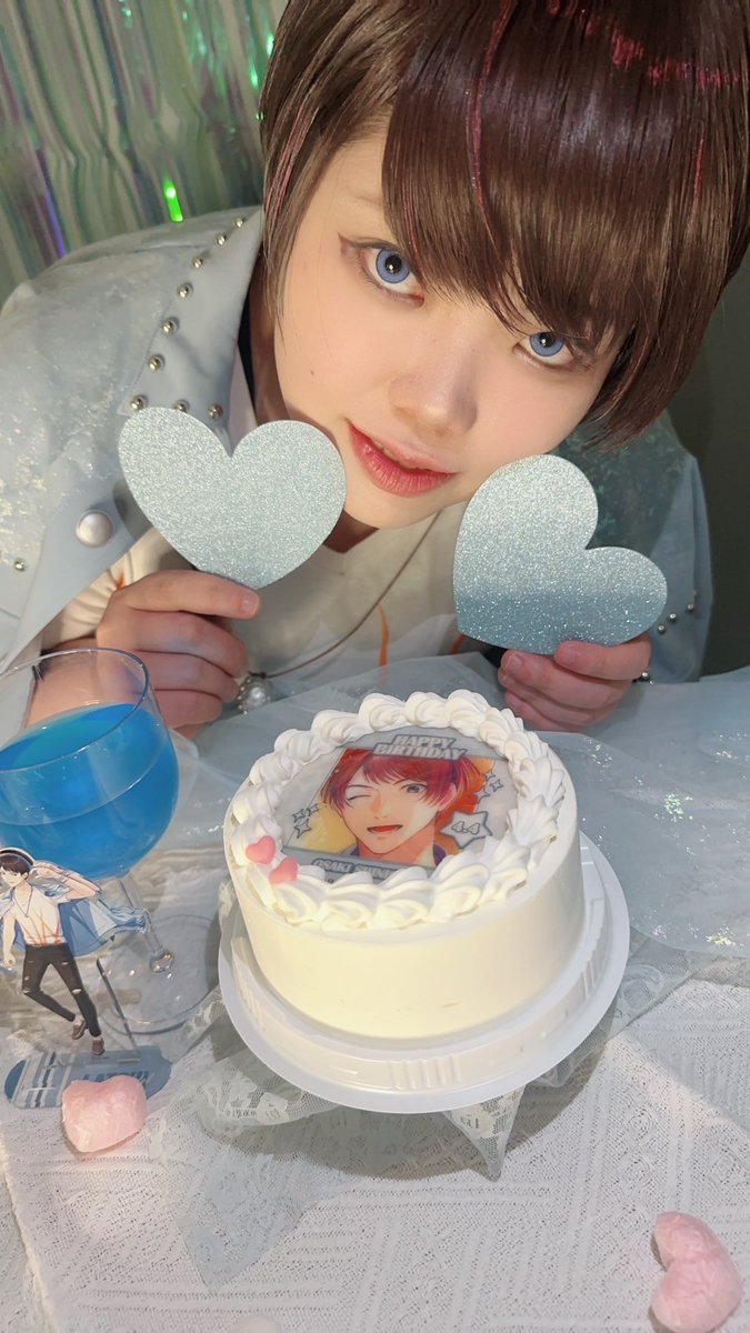 sari_0517's tweet photo. ⚠️コスプレ、アクセサリー不足
🎂すっごい大遅刻大﨑新市誕生会⏸️
#大崎新市生誕祭2025
#大﨑新市誕生祭2025
#大﨑新市 #大﨑新市コスプレ
#STATIONIDOLLATCH #STATIONIDOLLATCHコスプレ https://t.co/WzhqKUoAk1