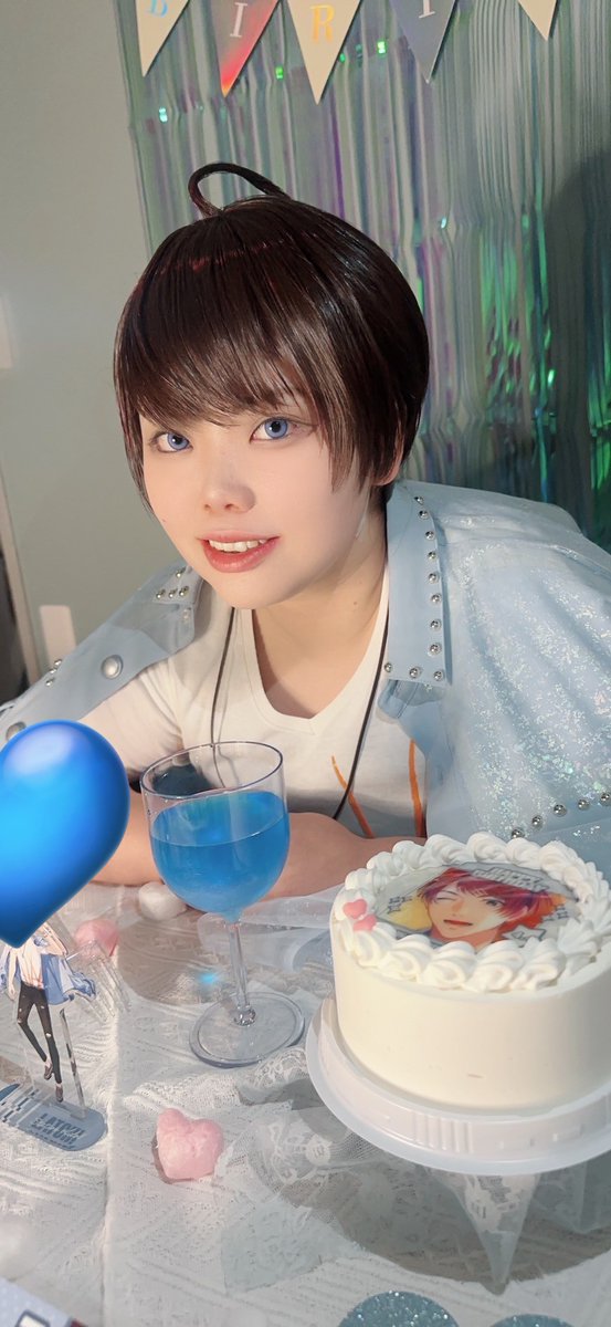 sari_0517's tweet photo. ⚠️コスプレ、アクセサリー不足
🎂すっごい大遅刻大﨑新市誕生会⏸️
#大崎新市生誕祭2025
#大﨑新市誕生祭2025
#大﨑新市 #大﨑新市コスプレ
#STATIONIDOLLATCH #STATIONIDOLLATCHコスプレ https://t.co/WzhqKUoAk1