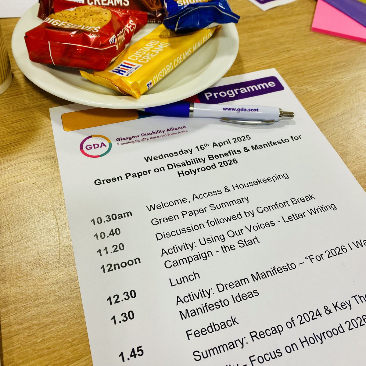 zenrhe's tweet photo. @tressaburke @GDA__online @ukgov @PovertyAlliance @jrf @CPag @SWBG @InclusionScot @DEScotTweets @GCIL_DPO @SDSScot @LothianCIL A great day with Glasgow Disability Alliance (@GDA__online )

#WelfareNotWar
#DisabilityRights https://t.co/AFIzhSxMKV