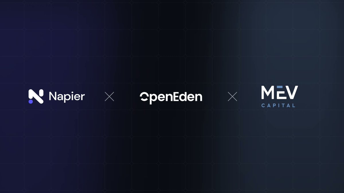 NapierFinance's tweet photo. OpenEden is live on Napier.

Flexible yield tokenization meets OpenEden's institutional-grade yields from RWA.

Triple-digit APY on stables - Details ↓ https://t.co/Ej5E9Jj00K