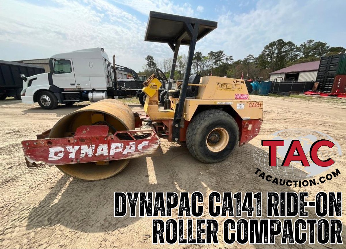 tac_auction's tweet photo. Auction day has arrived! Be sure to tune in at 1 PM ET! Happy Bidding! 👇🚜

https://t.co/ofZt7IKsdh

#tacauction #onlineauction #registertobid #heavytrucks #heavyequipment #auctionday #volvo #deere #dynapac https://t.co/t2EU5gOqYp