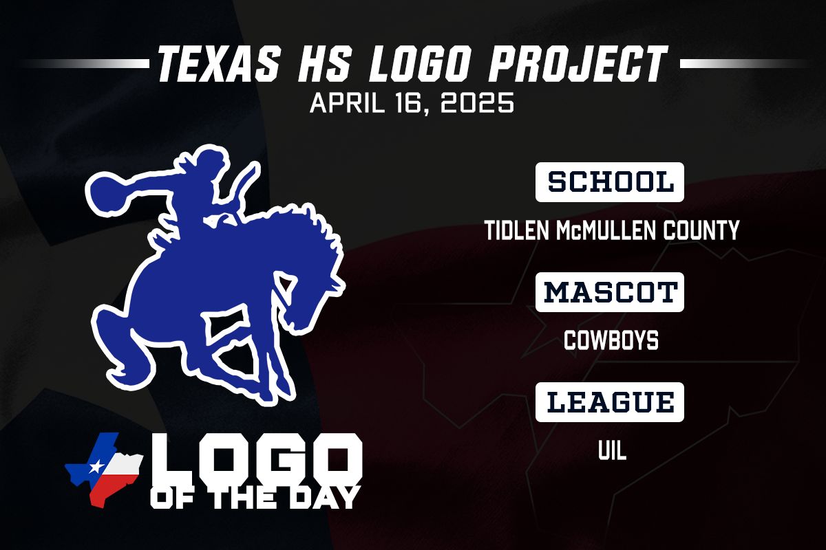 #LogoOfTheDay - April 16, 2025

We go west of Corpus Christi in Tilden to check out the McMullen County Cowboys.

<a href="/MCRunninCowboys/">Run TMC</a> 

#txhsfb #txhsvb #txhshoops #txhsbaseball #txhssoftball #txhssoccer

txhslogoproject.com/tilden-mcmulle…