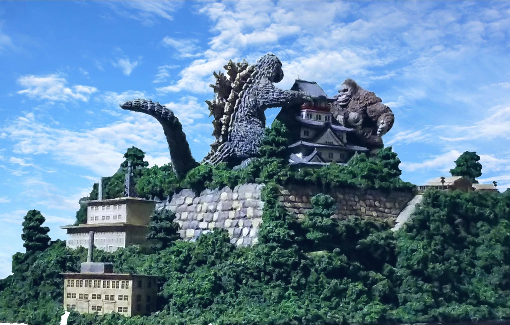 邦楽 CHOUJI&KONG FROM KOC 幻の究極造形 CCP×KOC茨木彰 スペースゴジラ ガレージキット