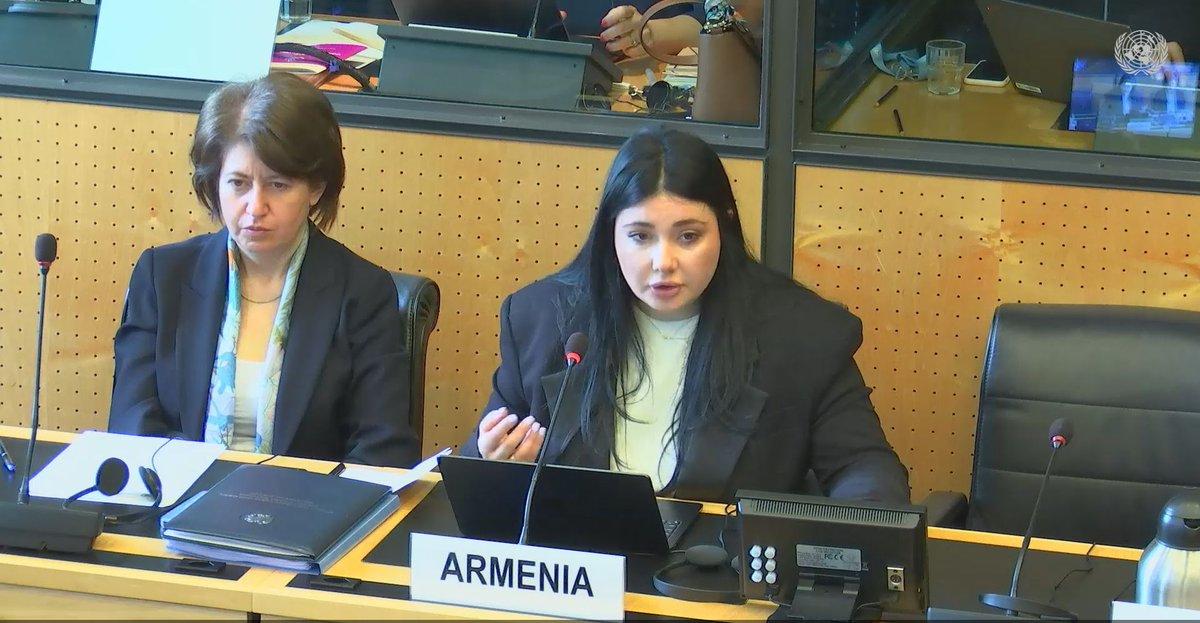 omctorg's tweet photo. 🇦🇲 #CAT82: While welcoming Armenia’s ratification of the Rome Statute, CAT experts urged the State to reconsider making a declaration under Article 22 of the Convention, noting that individual complaints provide redress and help States better implement their international obligations.