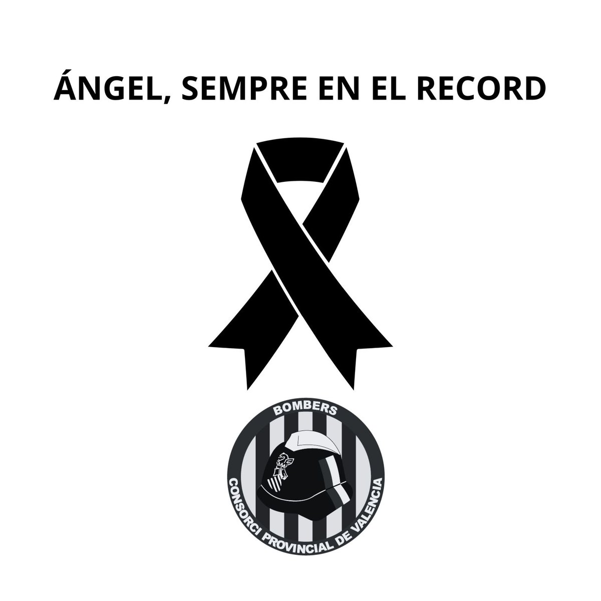 Amb gran dolor acomiadem el company Ángel San José, bomber de <a href="/BombersValencia/">Bombers Consorci VLC</a>, representant sindical i activista social, després d'una greu malaltia. Moments molt durs per a tot el nostre col·lectiu, i sobretot de suport a la seua família i amics. 
🖤Ángel, sempre en el record.