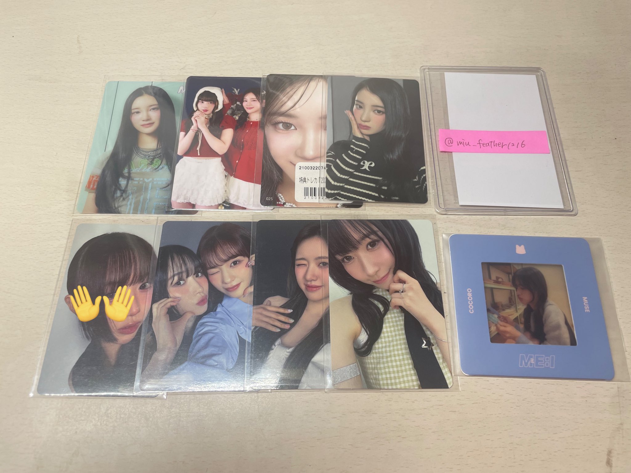 ME:I 櫻井美羽 MIU MUSE スライドフィルム（ME:I SAKURAI MIU
