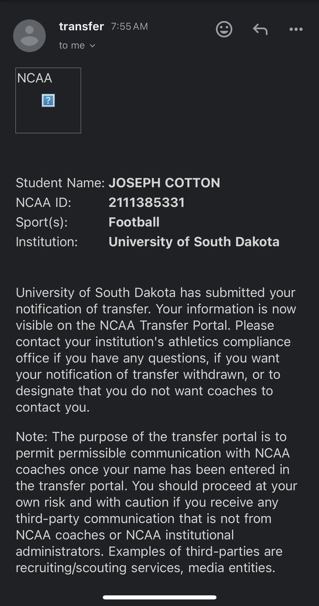 Joe Cotton tweet media