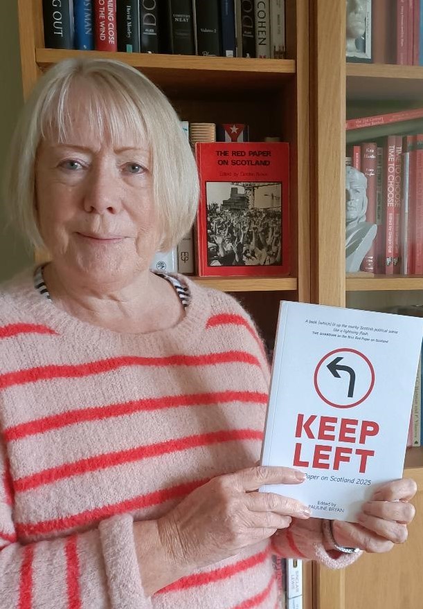 RedPaperScot's tweet photo. Keep Left - Red Paper 2025 has arrived. @LabourCfS @ScottishLabour @UniteScotland @unisonscot https://t.co/BxV2bSfEYY